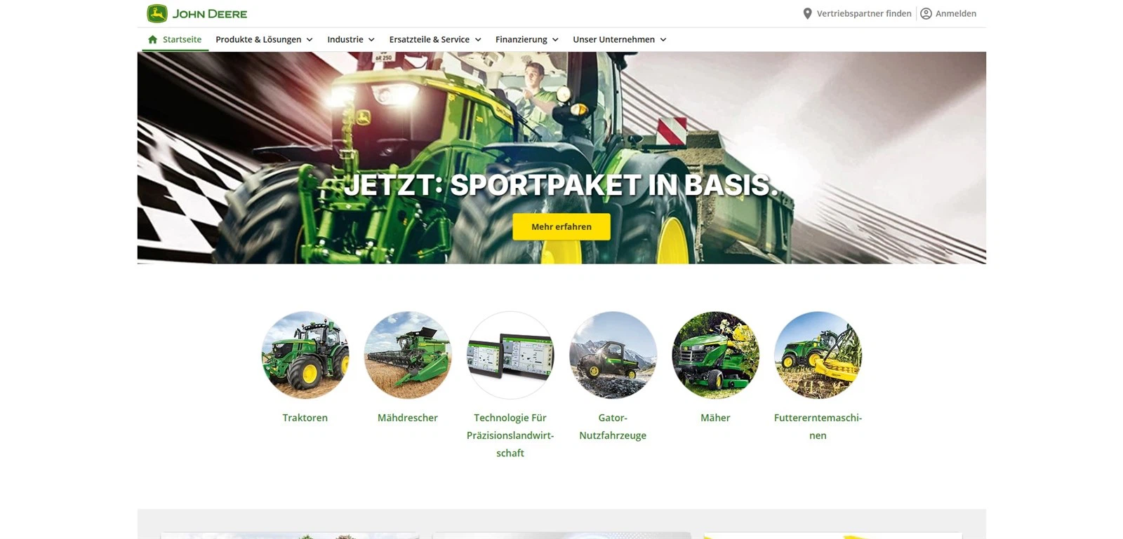 John Deere GmbH Co KG John Deere GmbH Co KG