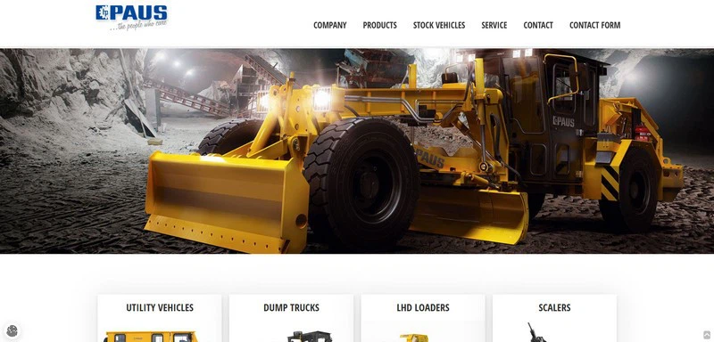 Paus Mining Machines Paus Mining Machines
