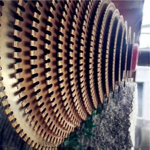 Multi-blade blocks saw
